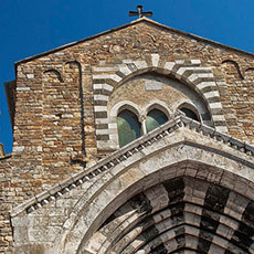 The Cattedrale di Santa Maria Assunta in Ventimiglia.
