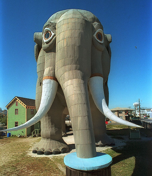 Lucy l’Éléphant à Margate, New Jersey.