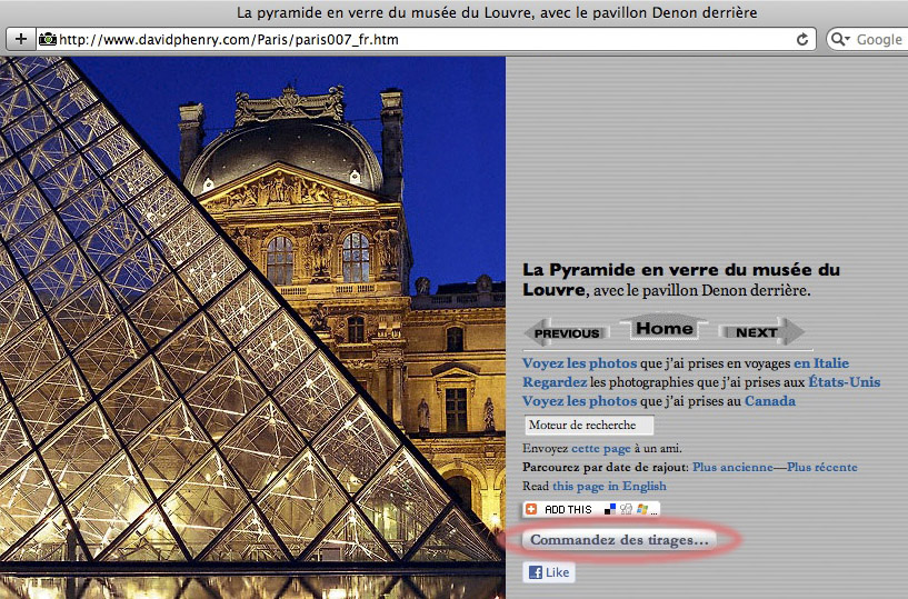 Comment commander des agrandissements des photographies par David Henry
