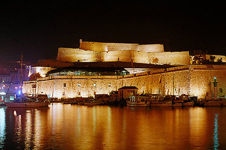 Fort Saint-Nicholas at the entrance to Marseille’s Vieux Port.
