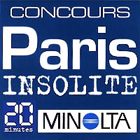 Minolta’s logo/graphic for their photo contest in 2004 in Paris.